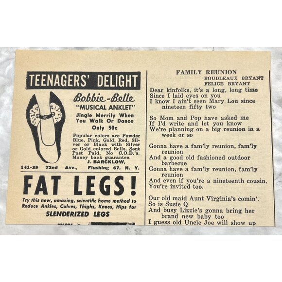 Ed Sale Learn to Play Guitar Print Ad Vintage 1950s Mail Order Bradley Beach NJ - Picture 3 of 5